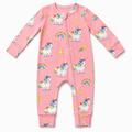 Ophelia's Unicorns Zipper Romper