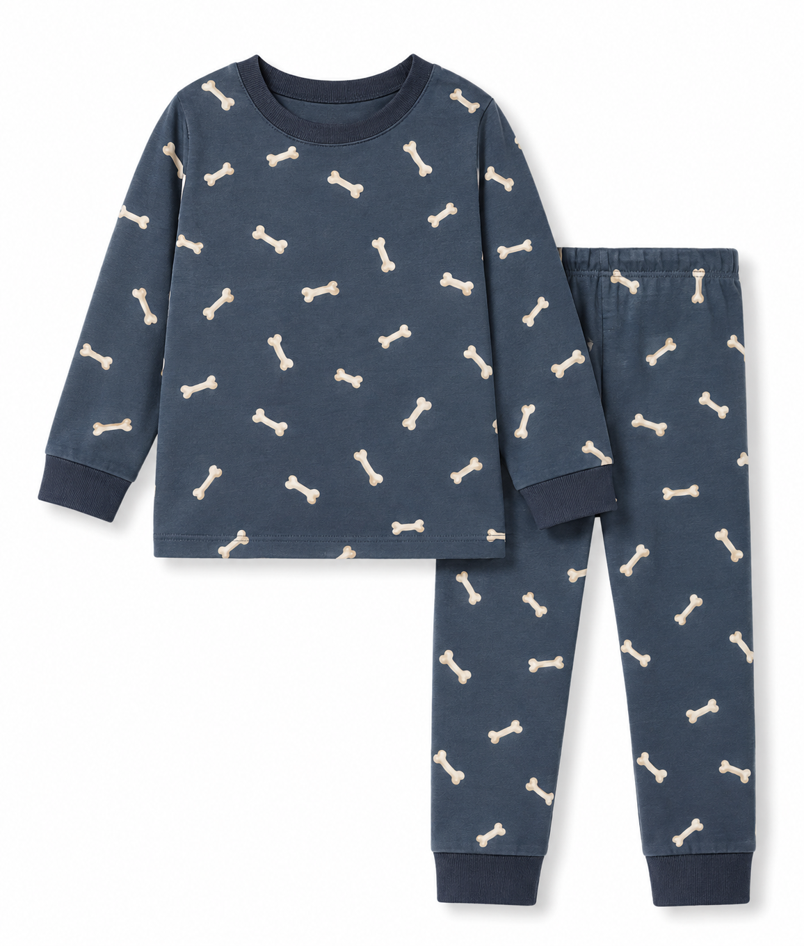 Bones Two-Piece Kids Pajama Set