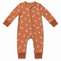 Bones Zipper Romper