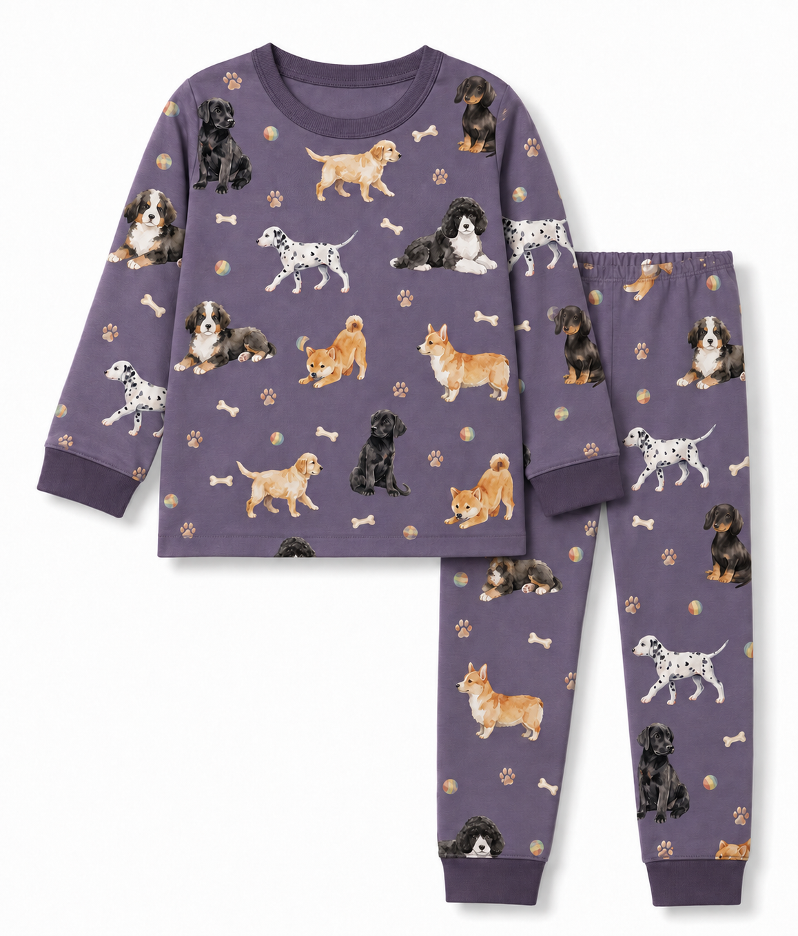 Whole Pack Two-Piece Kids Pajama Set